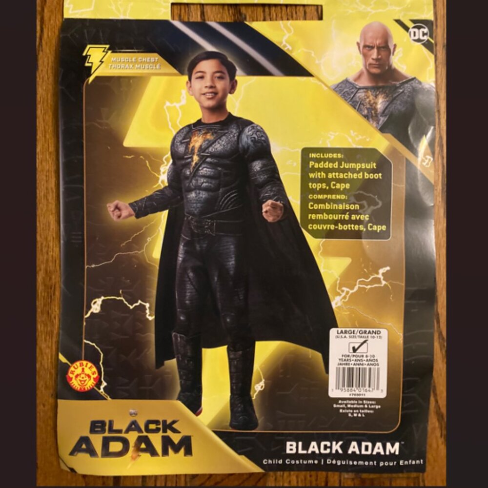Kids Black Adam Halloween Costume
